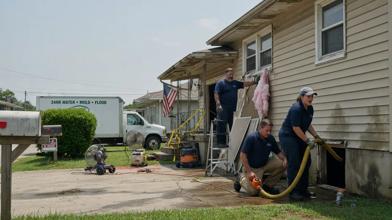 Water Damage Repair in Magnolia, MS near me